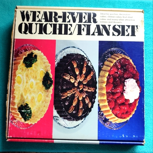 Wear-Ever Quiche/Flan Set - Picture 1 of 4
